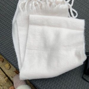 Tristan extra large soft off white scarf